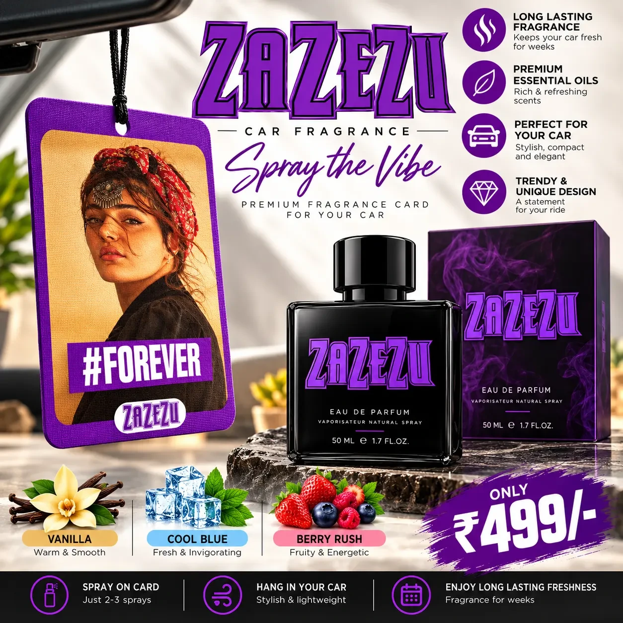Design a fragrance card